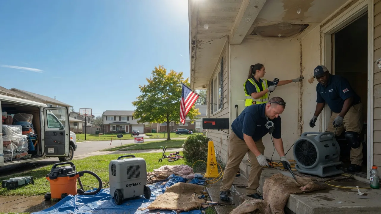 Water Damage Restoration in Twin Oaks, OK near me